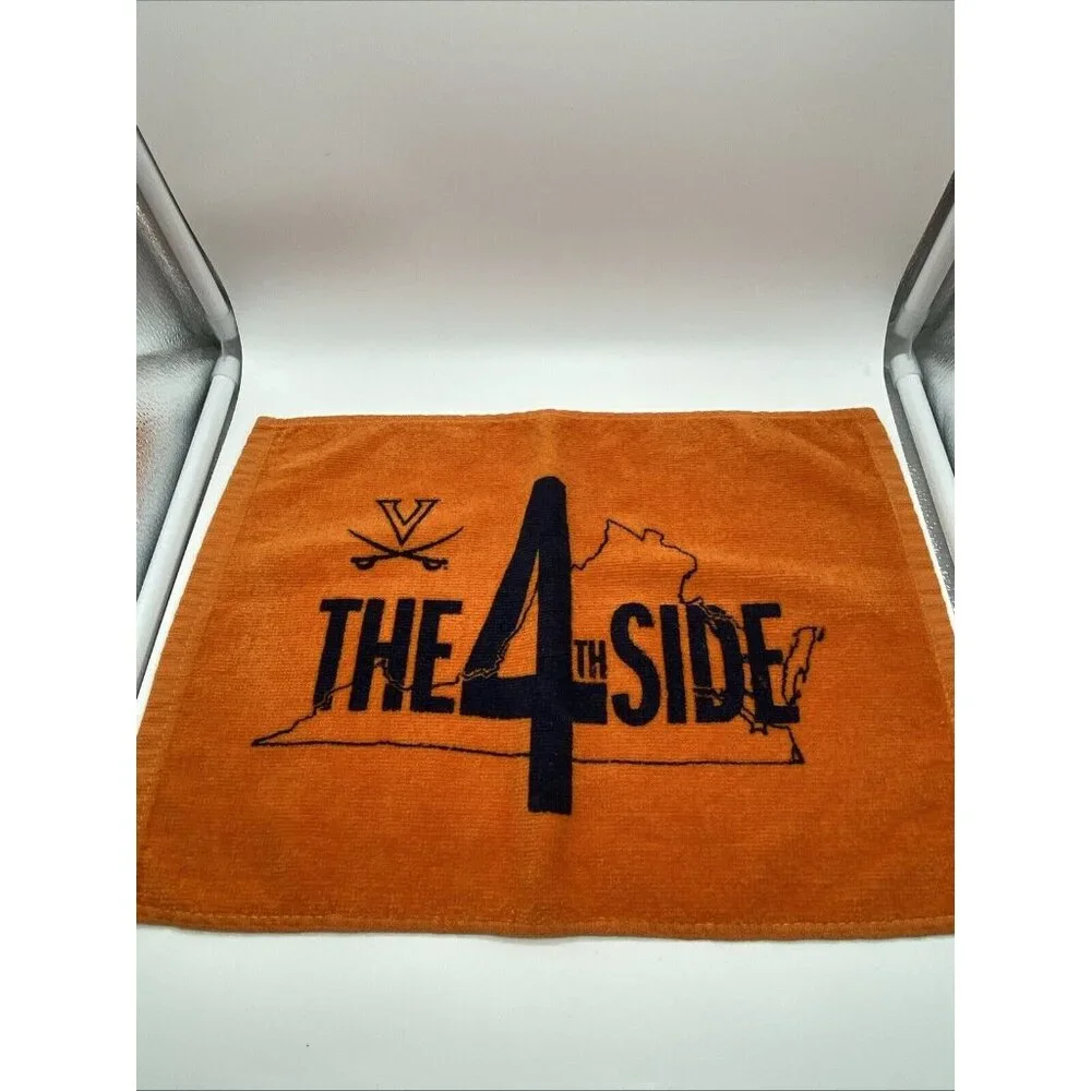 University of Virginia Cavaliers UVA Orange Rally Towel The 4th Side Hand Towel